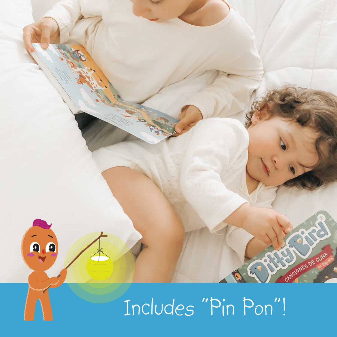 Ditty Bird Musical Books - Canciones de Cuna