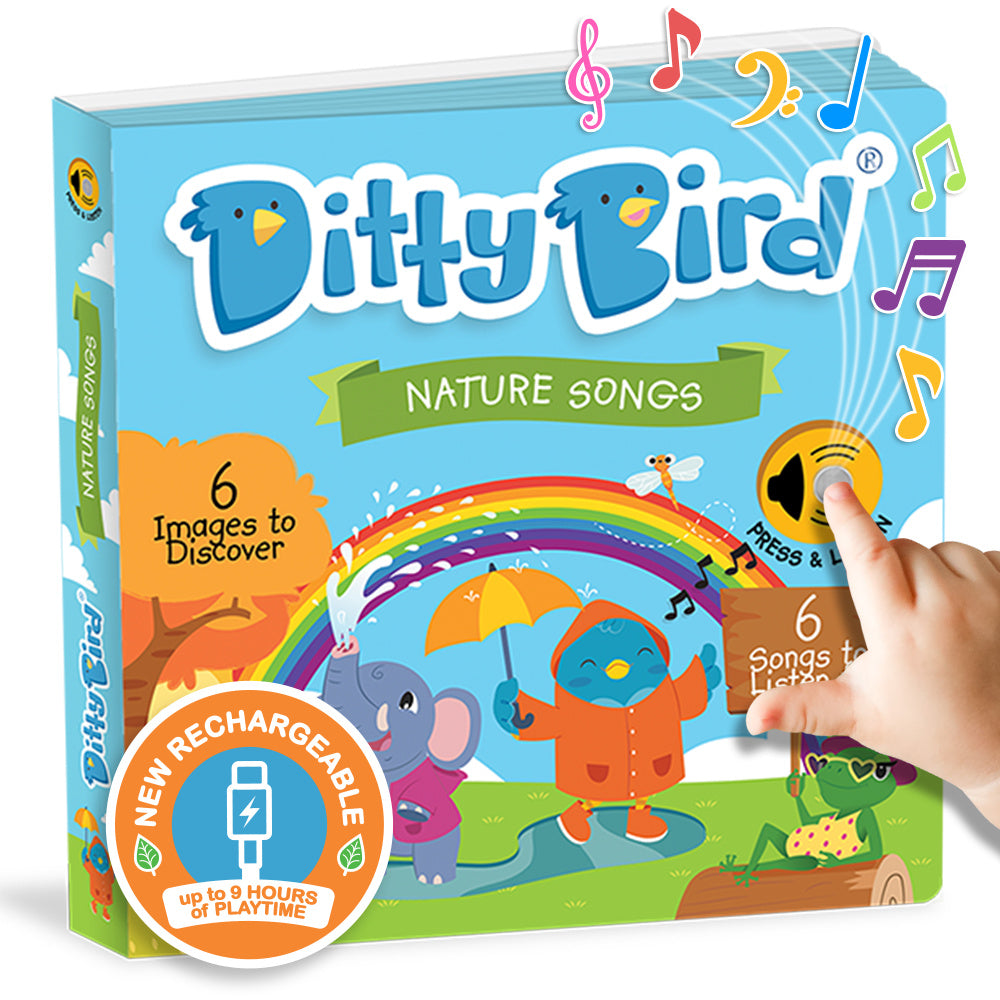 Ditty Bird Musical Books - Nature Songs