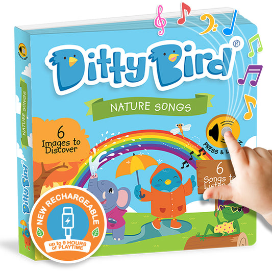 Ditty Bird Musical Books - Nature Songs
