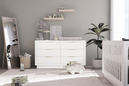 Romina Furniture Quadro Double Dresser