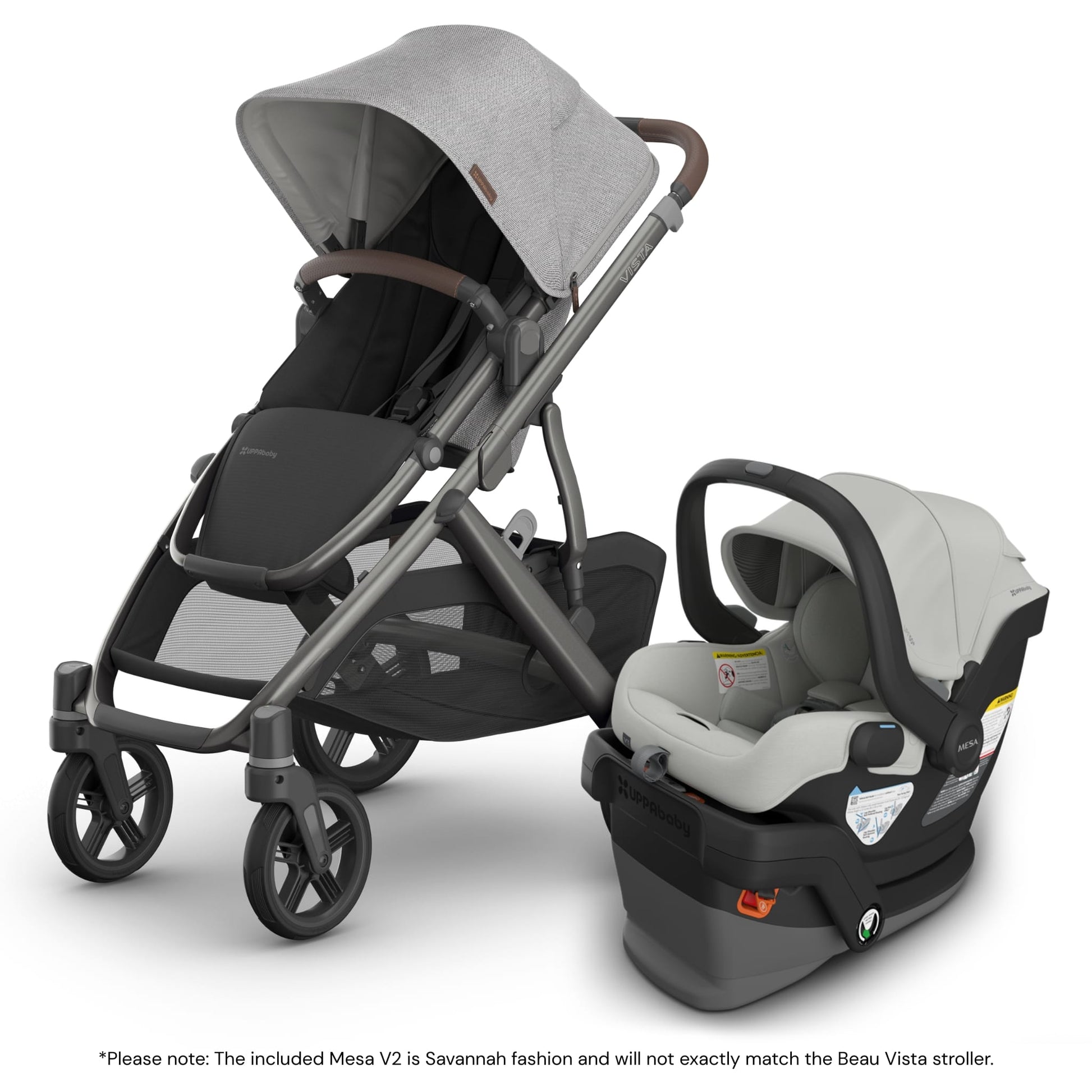 UPPAbaby Vista V3 + Mesa V3 Travel System Bundle