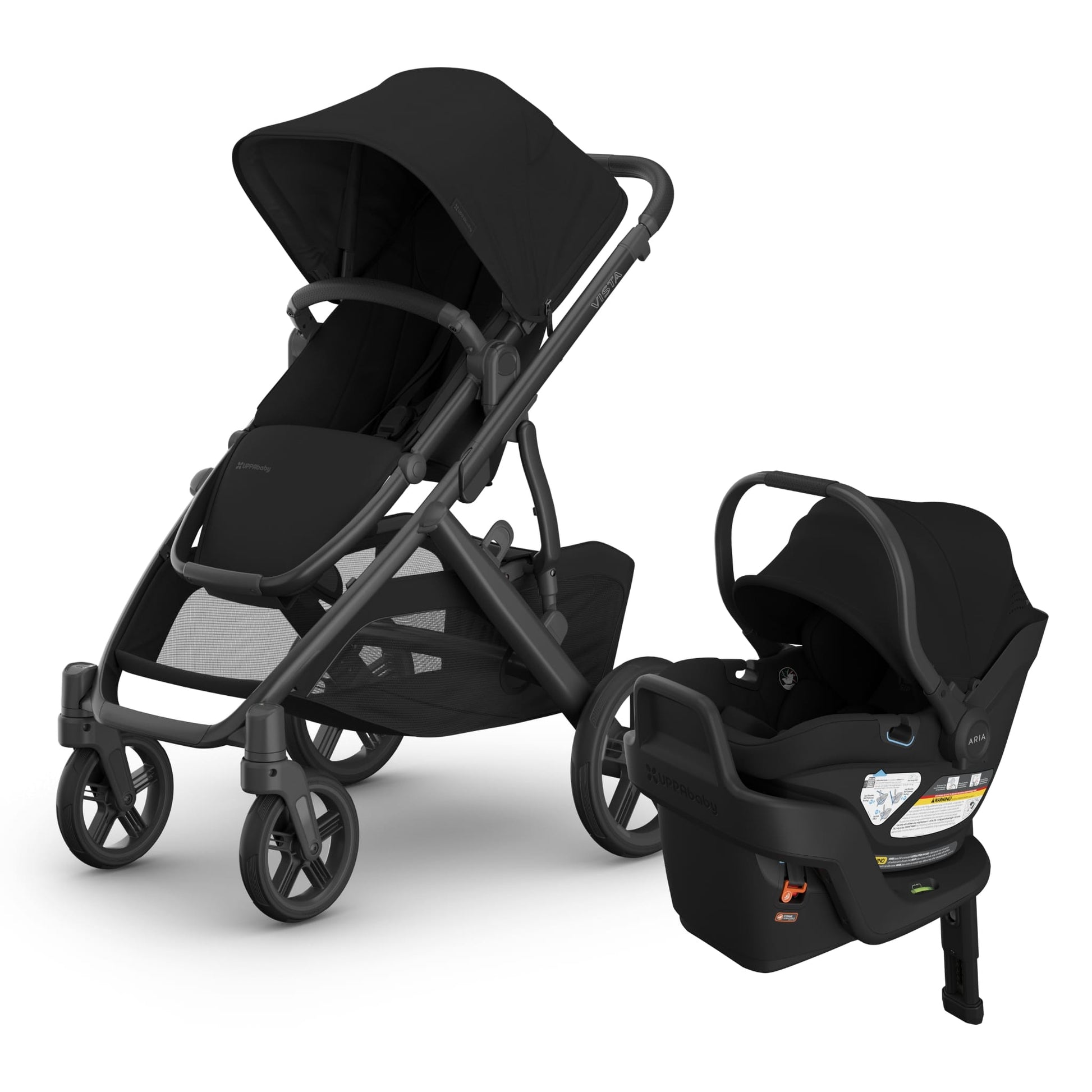 UPPAbaby Vista V3 + Aria V2 Travel System Bundle