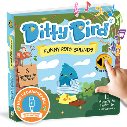 Ditty Bird Musical Books - Funny Body Sounds