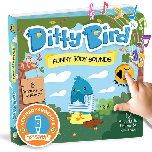 Ditty Bird Musical Books - Funny Body Sounds