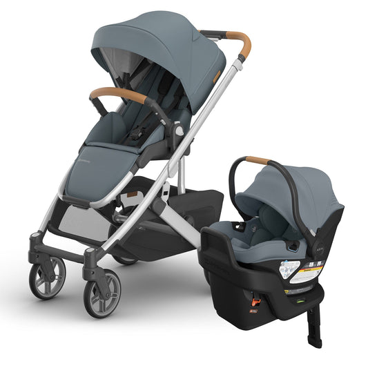 UPPAbaby Cruz V3 + Aria V2 Travel System Bundle - Callum / Callum - 0403-CRZ-NA-CLM-1002-ARI-US-CLM