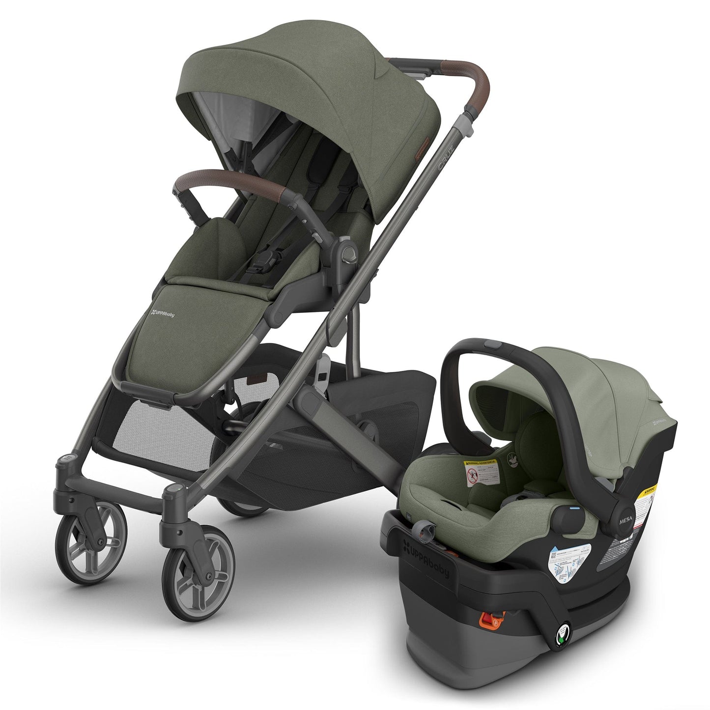UPPAbaby Cruz V3 + Mesa V3 Travel System Bundle - Evelyn / Evelyn - 0403-CRZ-NA-EVE-1003-MSA-US-EVE