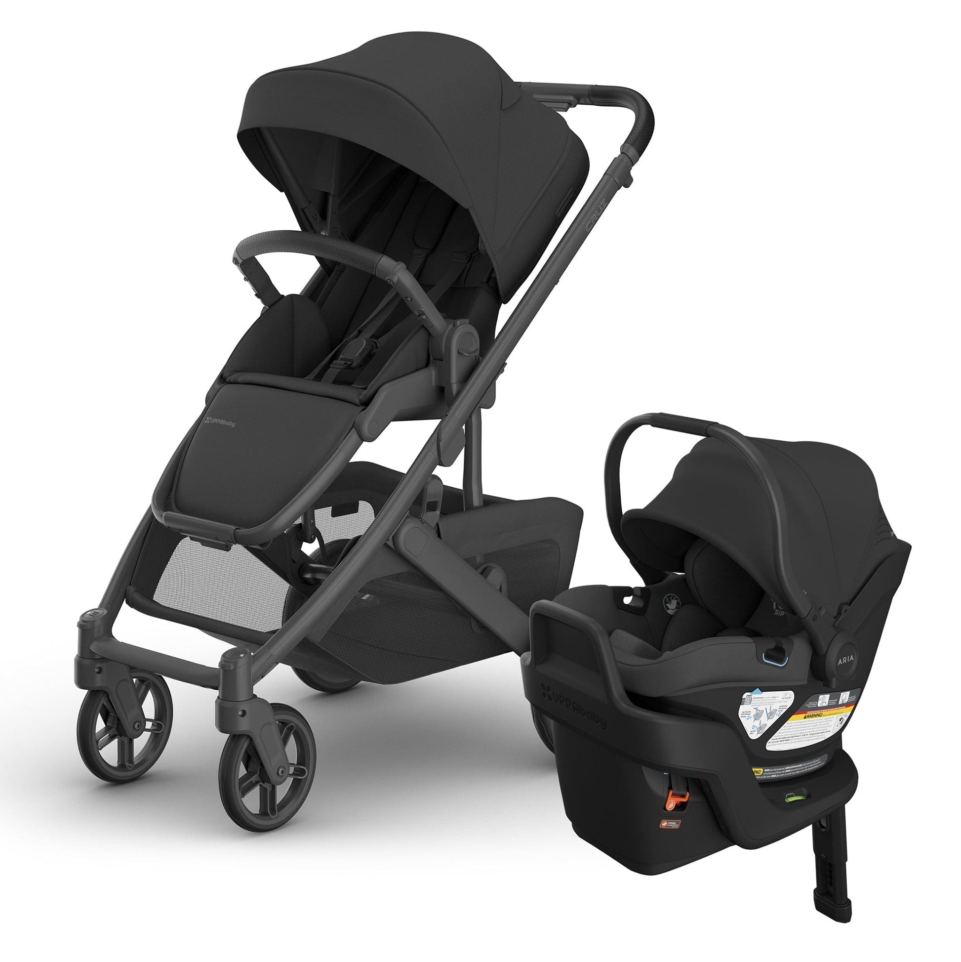 UPPAbaby Cruz V3 + Aria V2 Travel System Bundle - Jake / Jake - 0403-CRZ-NA-JKE-1002-ARI-US-JKE