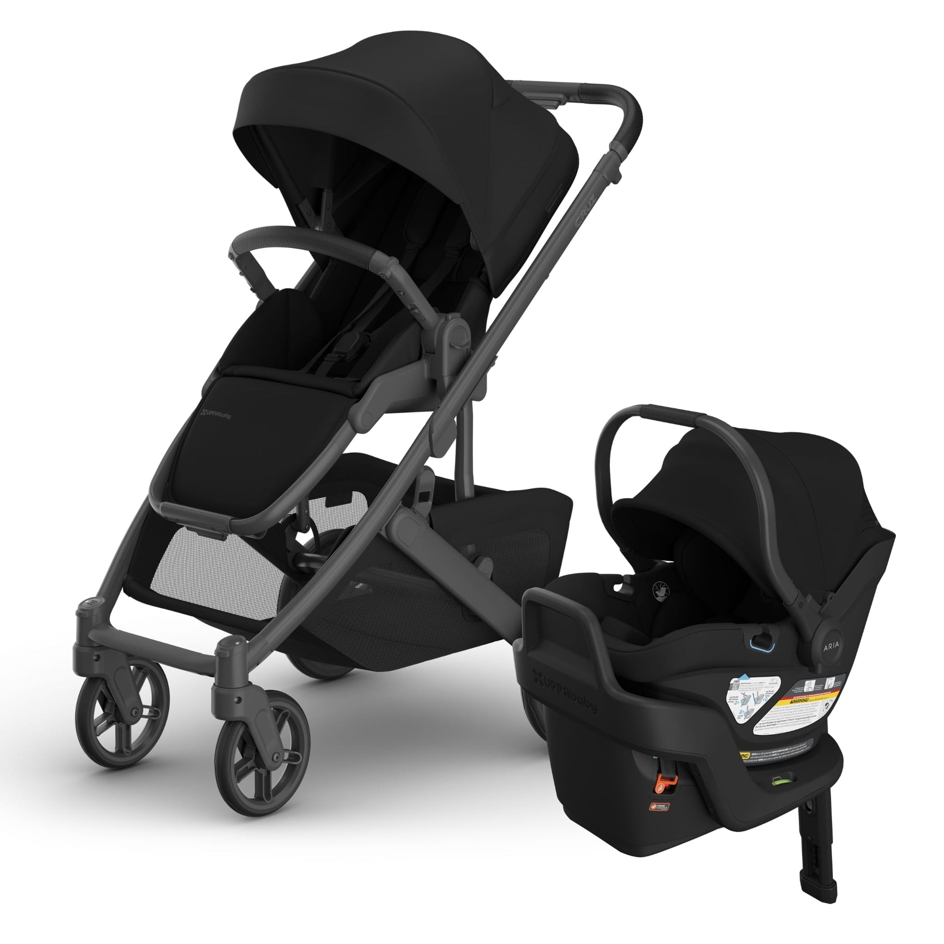 UPPAbaby Cruz V3 + Aria V2 Travel System Bundle