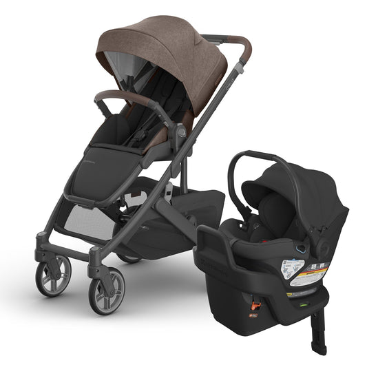 UPPAbaby Cruz V3 + Aria Travel System Bundle - Owen / Jake - 0403-CRZ-NA-OWN-1001-ARI-US-JKE