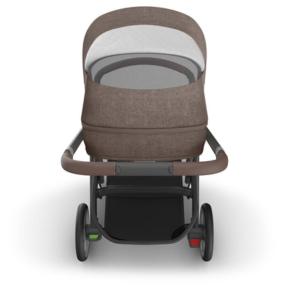UPPAbaby Cruz V3 Stroller - Owen (Mocha Melange / Carbon Frame / Chestnut Leather) - 0403-CRZ-NA-OWN