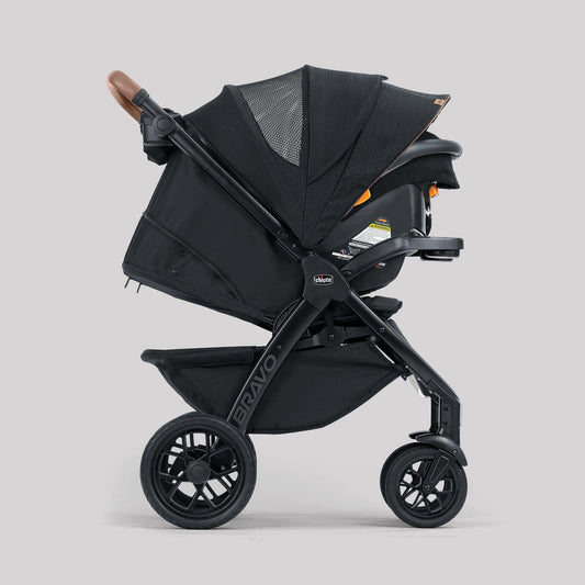 Chicco Bravo Primo ClearTex Trio Travel System - Somerset - 04087203430070