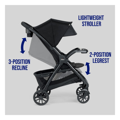 Chicco Bravino Lightweight Stroller - Ravine