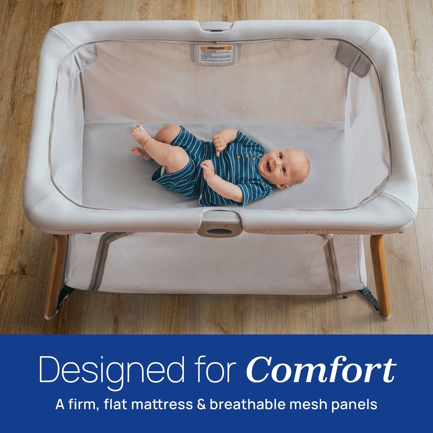 Chicco Alfa Lite Nest Lightweight Travel Playard - Serene - 05087318730070