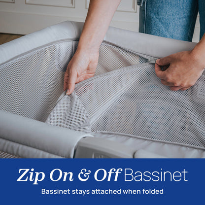 Chicco Alfa Lite Nest Lightweight Travel Playard - Serene - 05087318730070