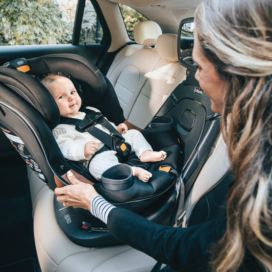 Chicco Fit360 Zip ClearTex Rotating Convertible Car Seat - Teak