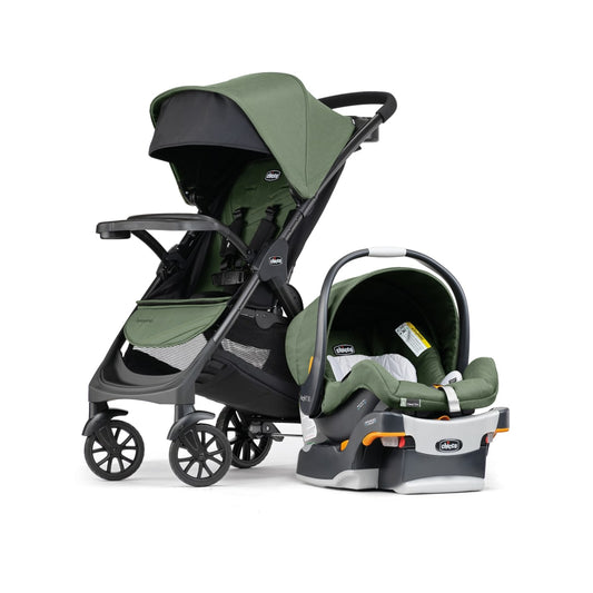 Chicco Bravino ClearTex Travel System - Moss