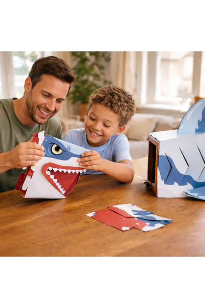 3D Paper Mask - Shark Mask