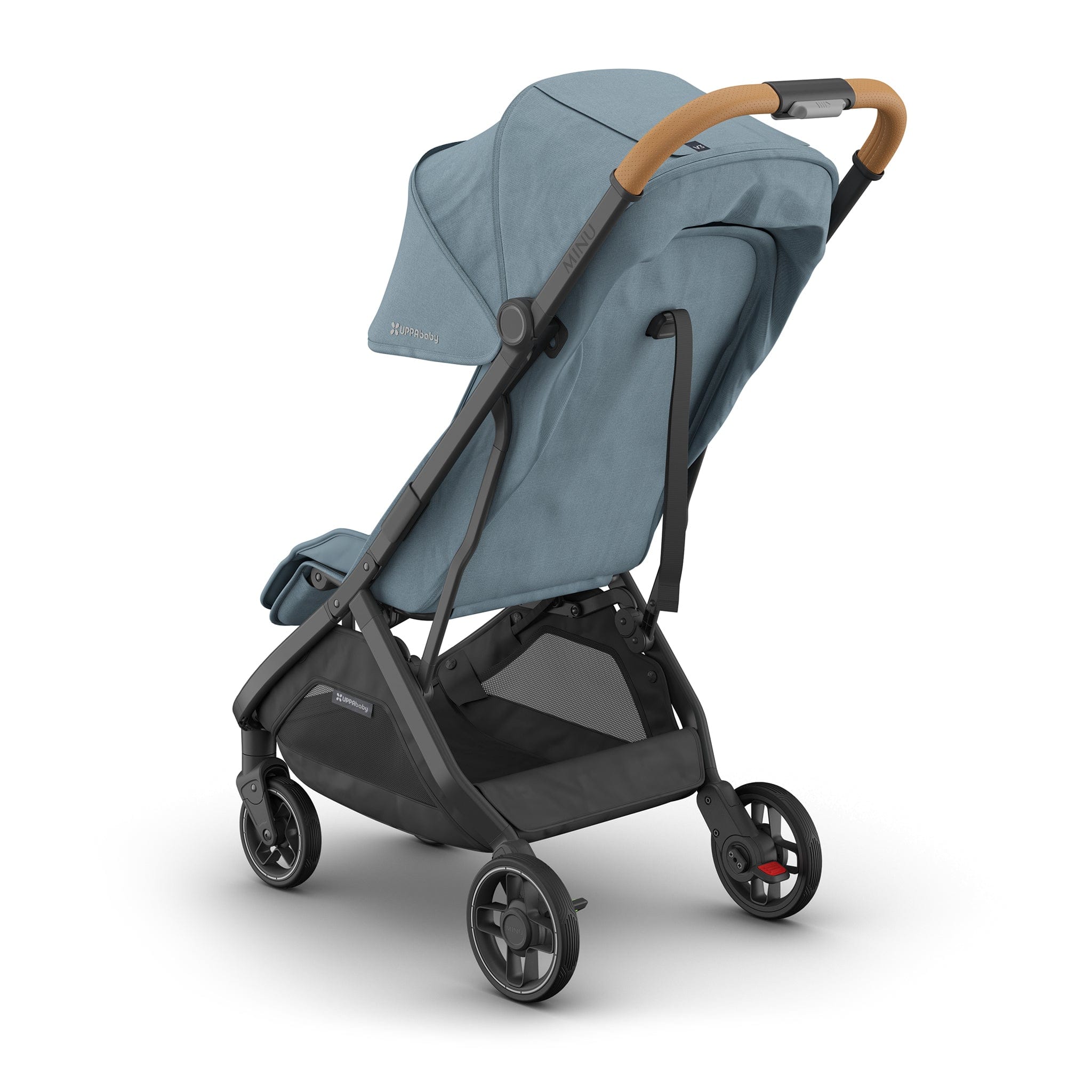 UPPAbaby Minu V3 Compact Stroller - Dillan (Stone Blue / Carbon