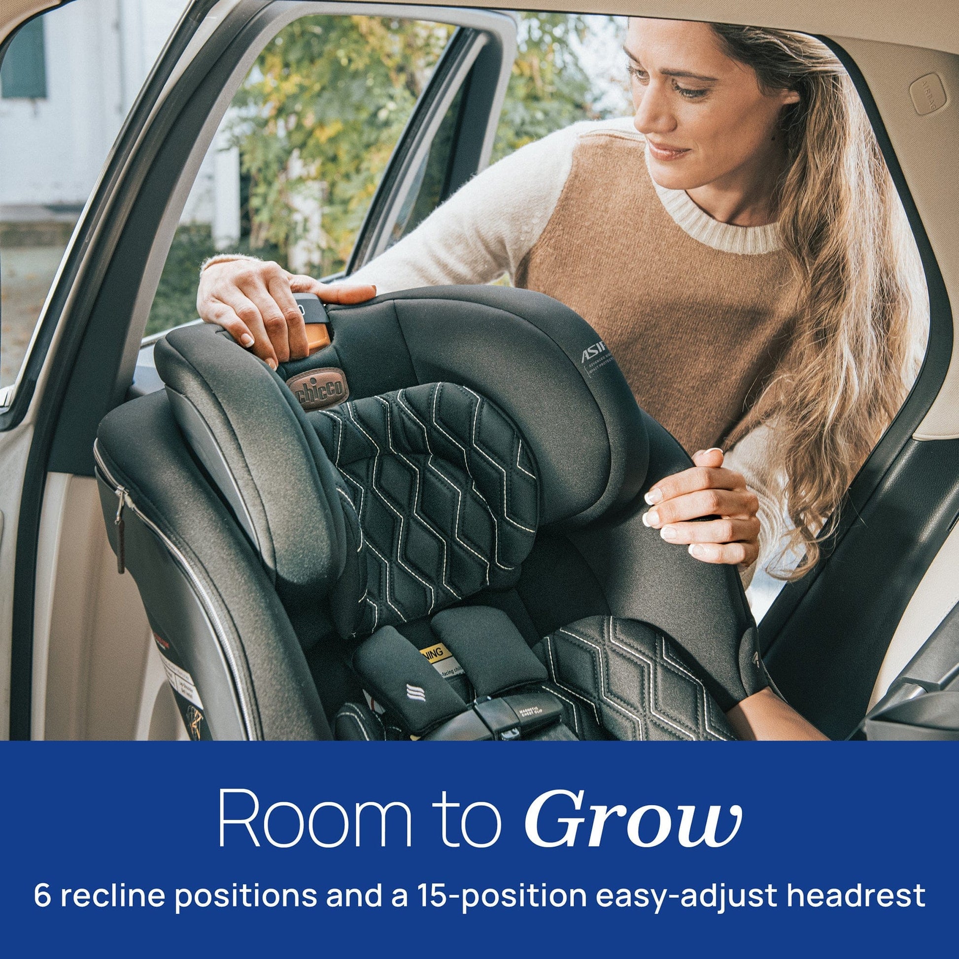 Chicco Fit360 Zip ClearTex Rotating Convertible Car Seat - Jet