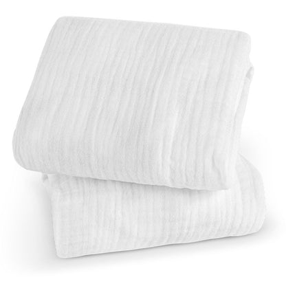 UPPAbaby Organic Cotton Mattress Covers for REMI V2, Set of 2
