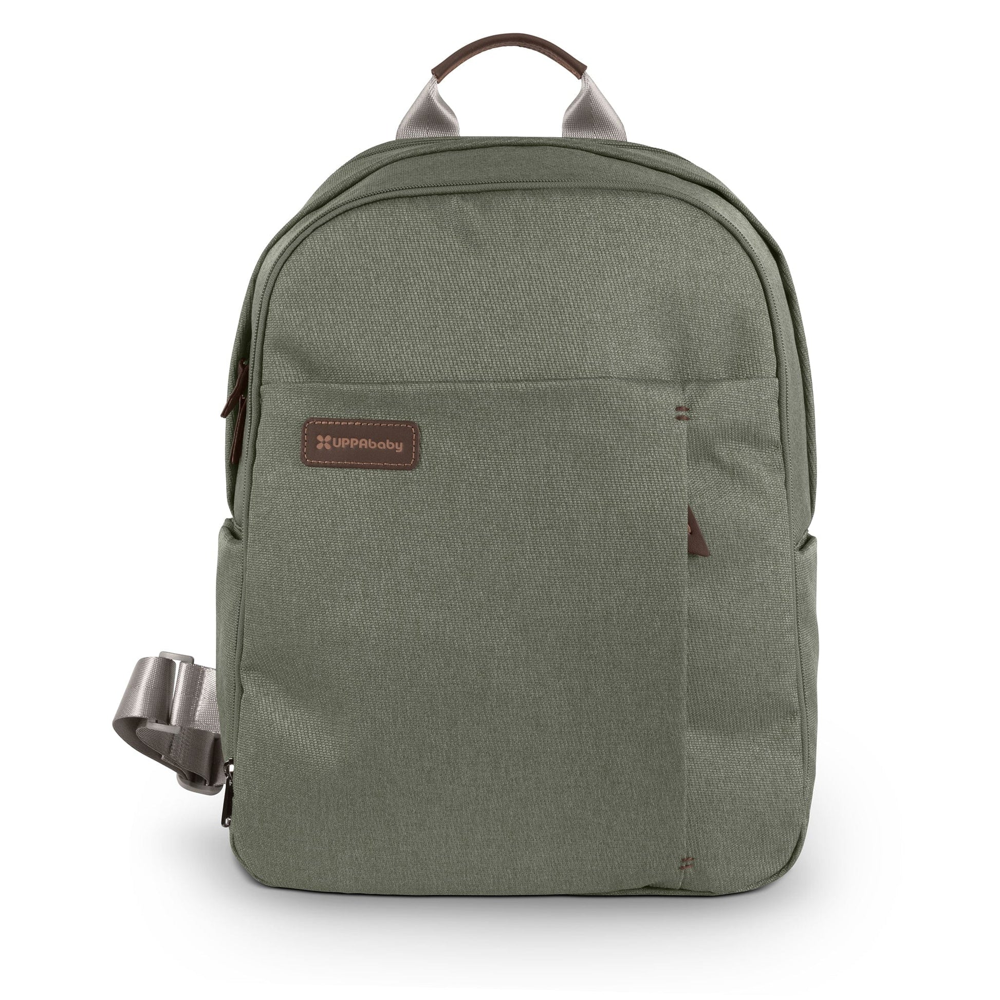 UPPAbaby Changing Backpack - Evelyn (Meadow Green / Chestnut Leather) - 0902-DPB-WW-EVE