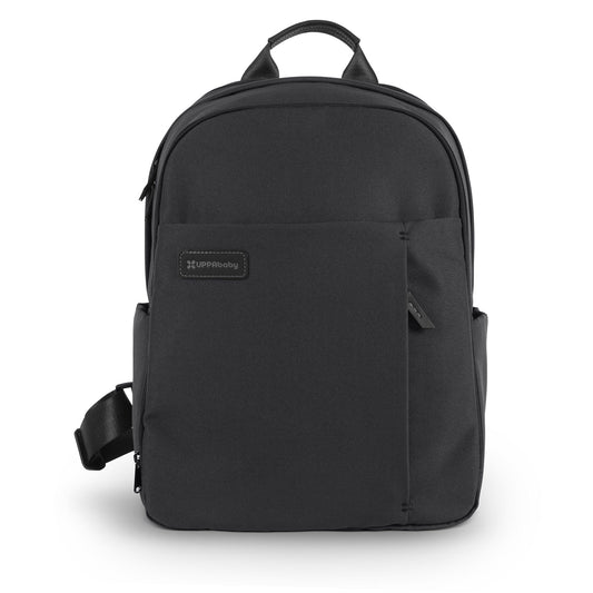 UPPAbaby Changing Backpack - Jake (Charcoal / Black Leather) - 0902-DPB-WW-JKE