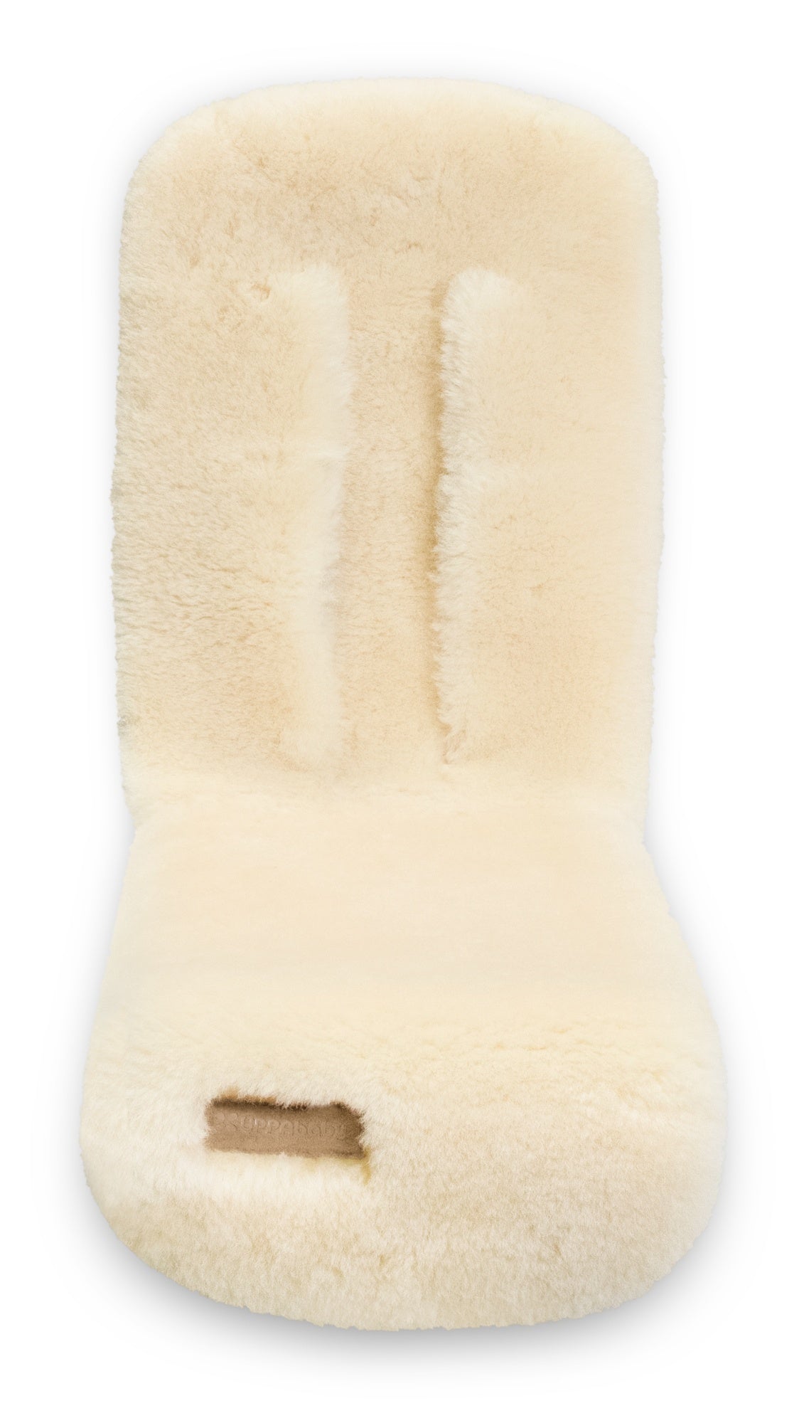 UPPAbaby Seat Liner Luxe - Natural Shearling Wool - Image 3