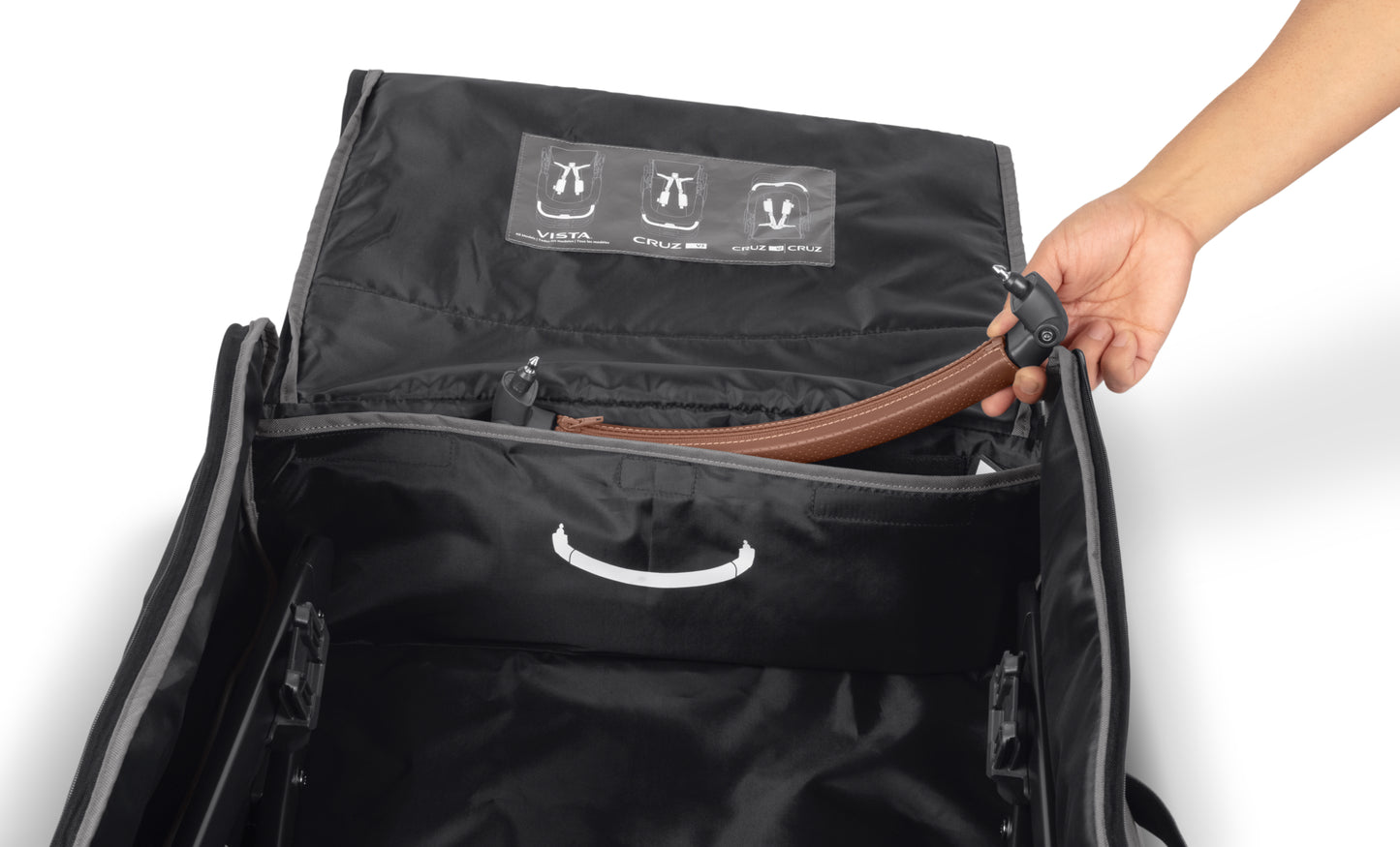 UPPAbaby Travel Bag for Vista/Vista V2/Vista V3, Cruz/Cruz V2/Cruz V3