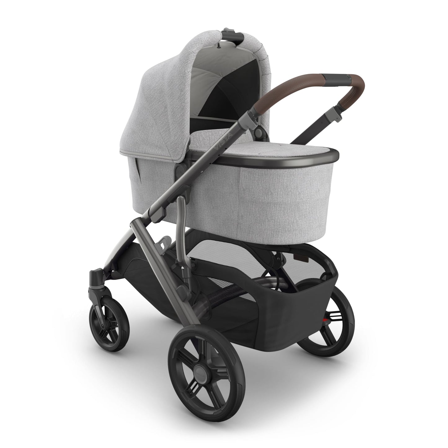UPPAbaby Vista, Cruz, Ridge Bassinet V3 - Beau (Grey Chenille / Graphite Frame)