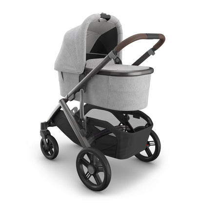 UPPAbaby Vista, Cruz, Ridge Bassinet V3 - Beau (Grey Chenille / Graphite Frame)
