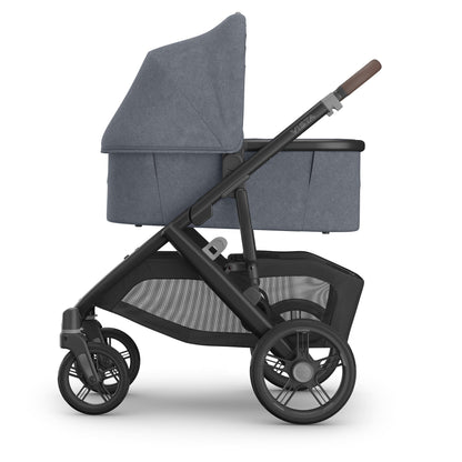 UPPAbaby Bassinet V3 - Julian (Dusty Blue Melange / Carbon Frame) - 0903-BAS-NA-JUL