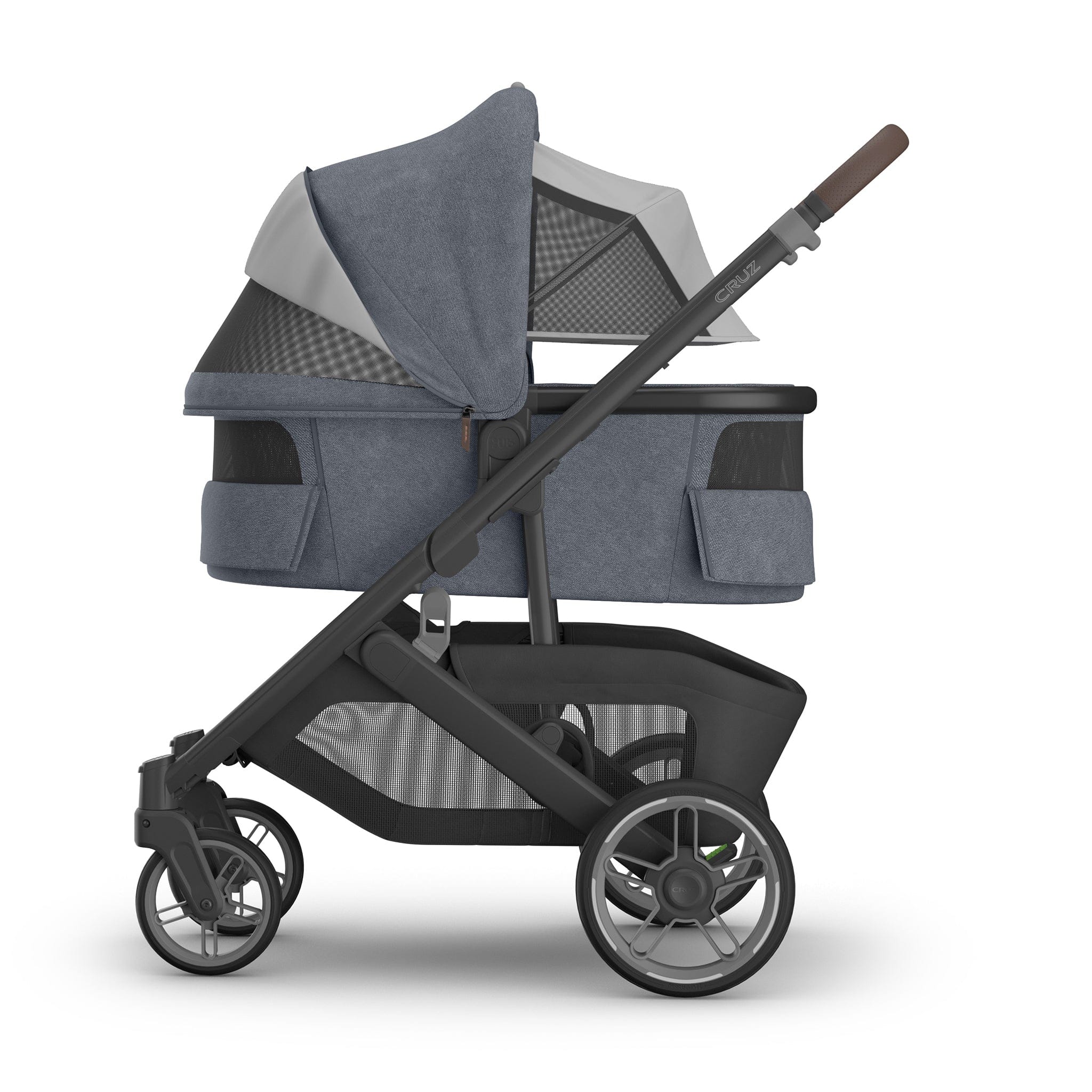 UPPAbaby Vista, Cruz, Ridge Bassinet V3 - Julian (Dusty Blue