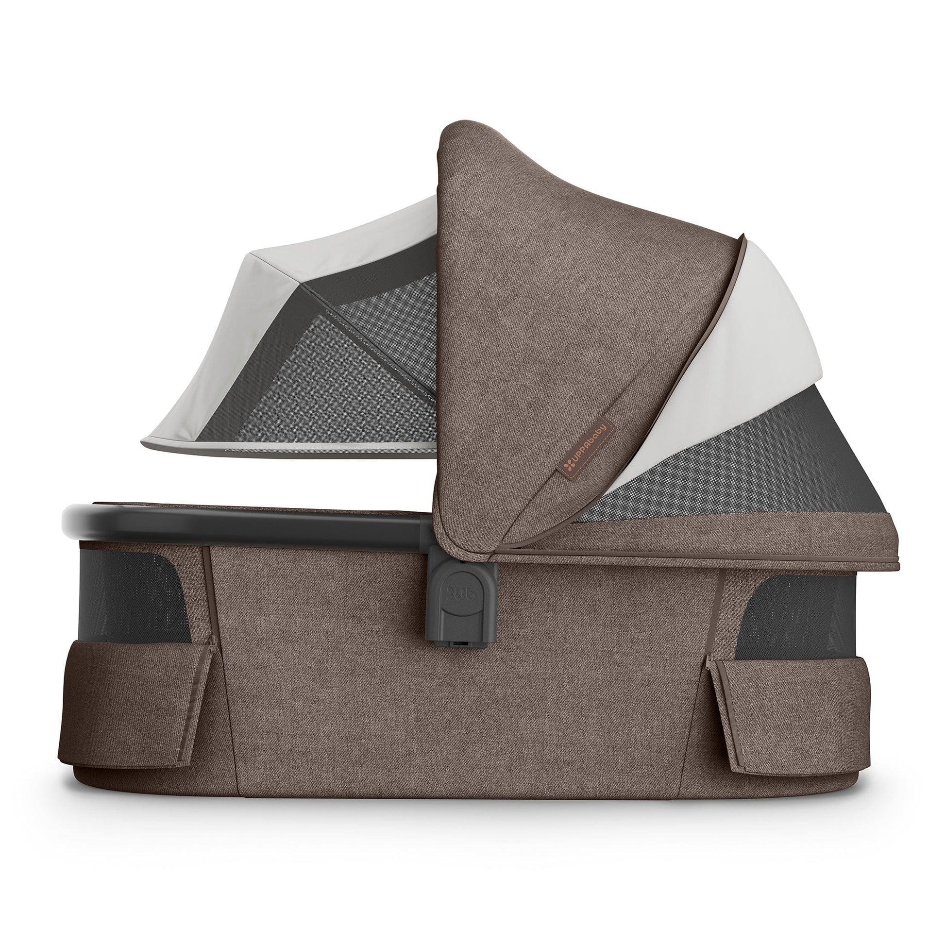 UPPAbaby Bassinet V3 - Owen (Mocha Melange / Carbon Frame) - 0903-BAS-NA-OWN