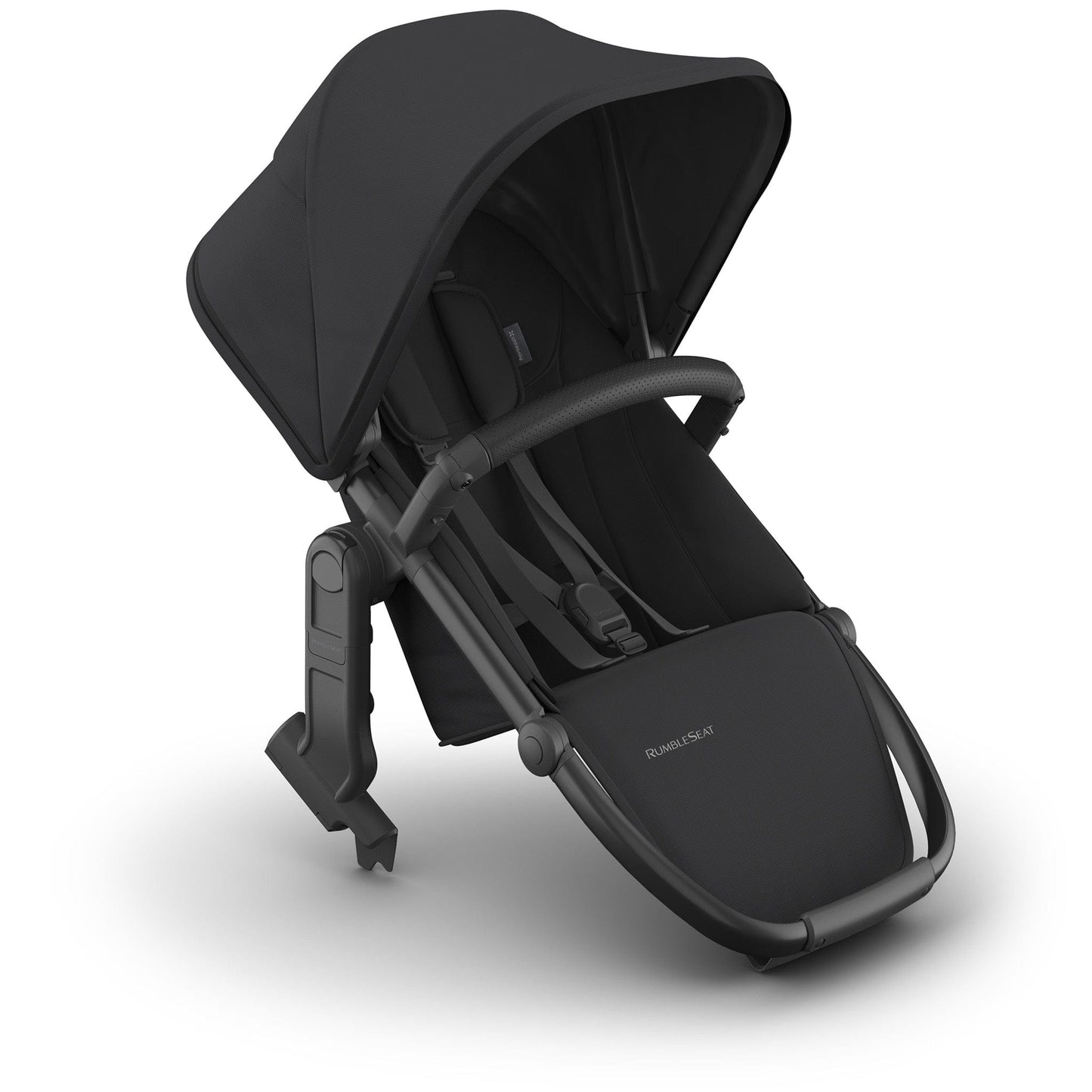 UPPAbaby RumbleSeat V3 - Jake (Charcoal / Carbon Frame / Black Leather) - 0904-RBS-NA-JKE