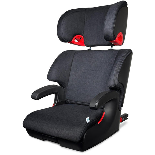 Clek OPEN BOX Oobr High Back Belt Positioning Booster Car Seat - Mammoth Ziip - OB22U2-WLB4-OB