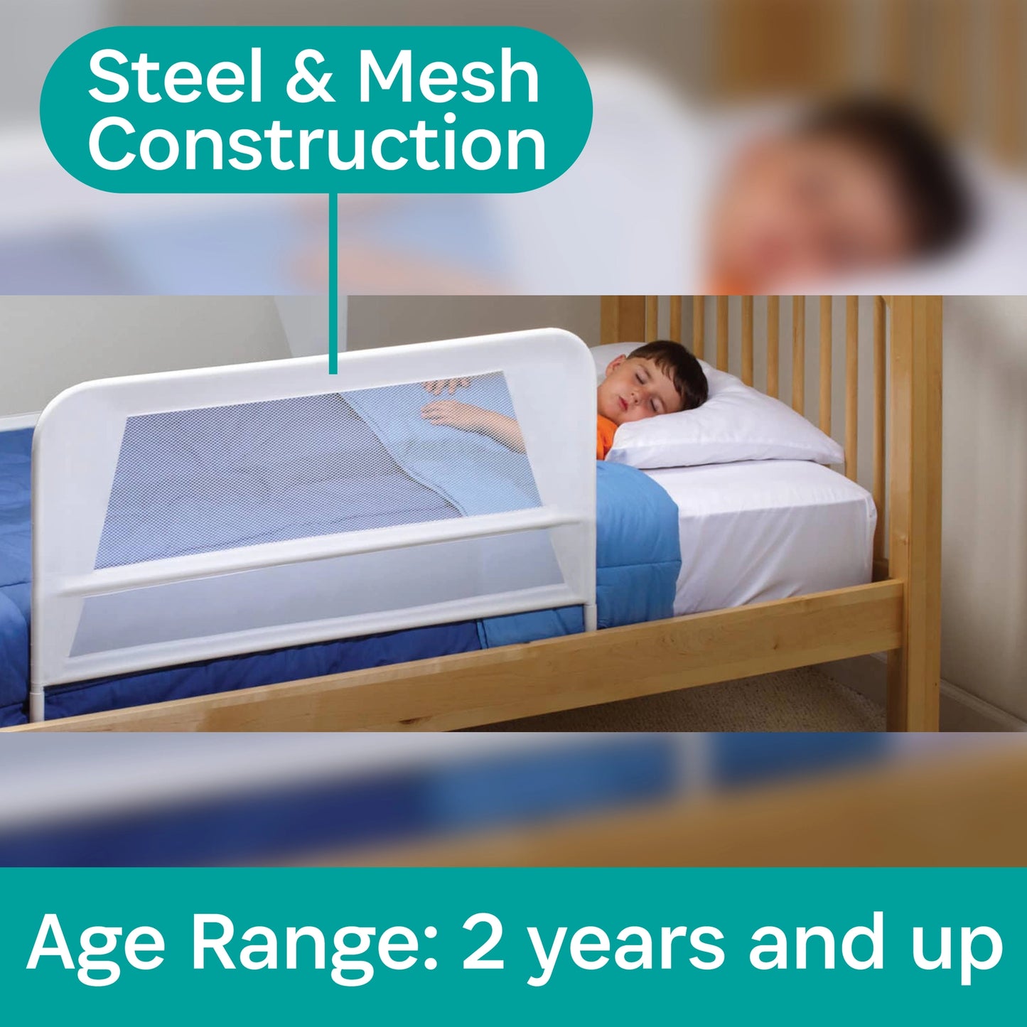 KidCo Children's Mesh Telescopic Bed Rail