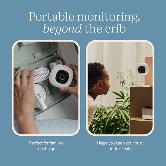 Nanit Pro Smart Baby Monitor & Flex Stand - N322NW