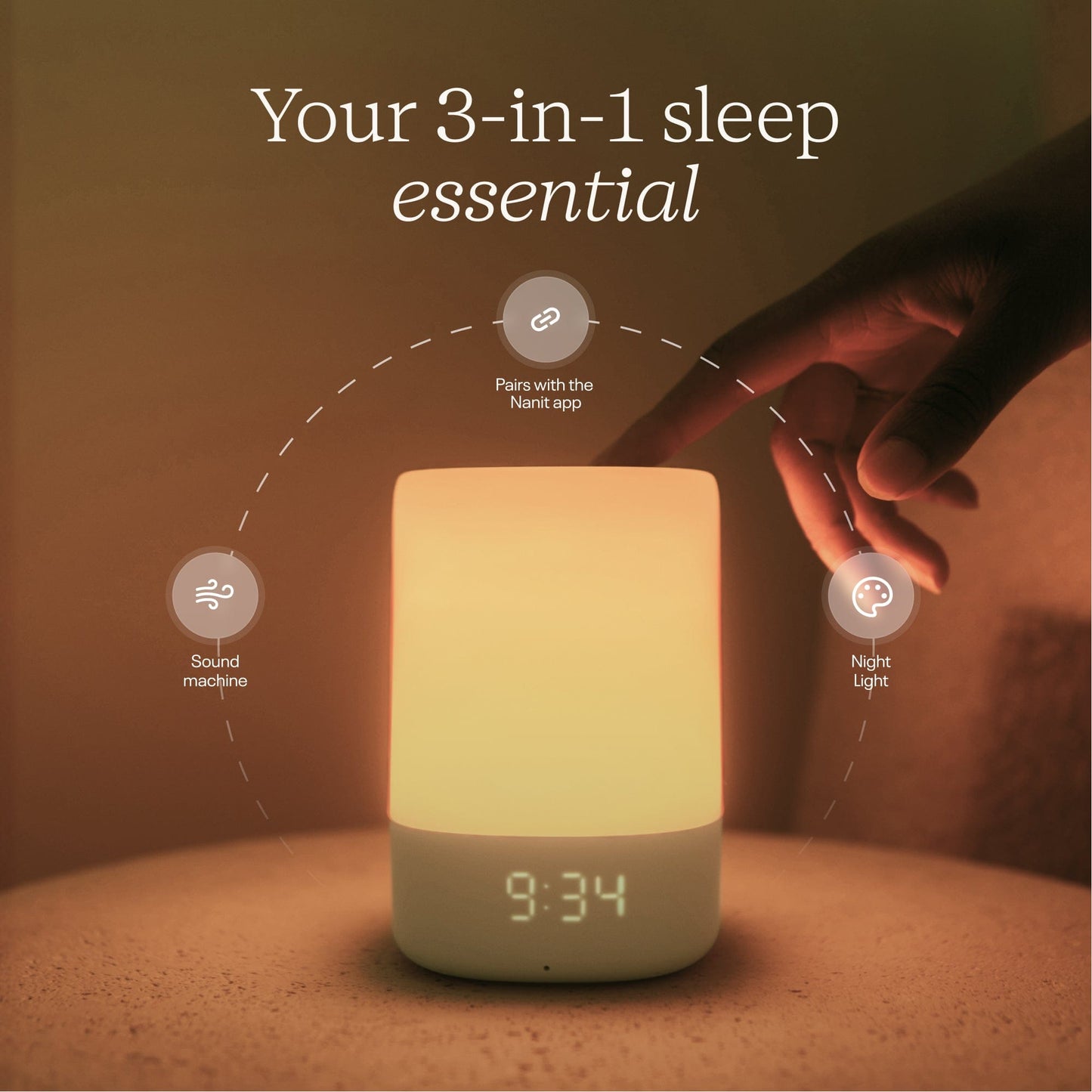 Nanit Pro Sound Machine & Night Light - L101NW