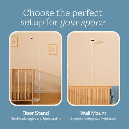 Nanit Pro Smart Baby Monitor & Wall Mount Gen 2 - N311NW