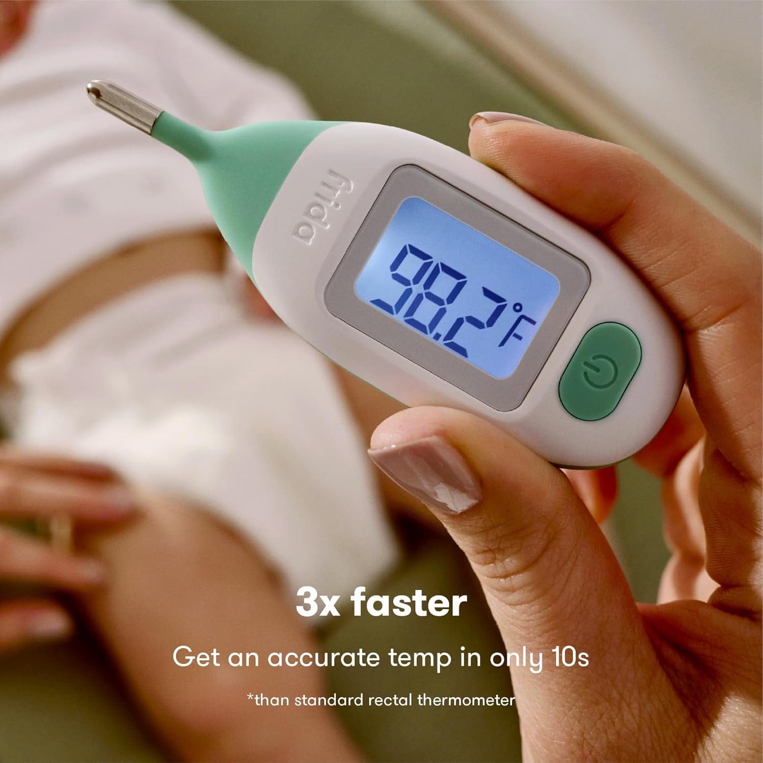 FridaBaby Quick-Read Digital Rectal Thermometer – Albee Baby FridaBaby Quick-Read Digital Rectal Thermometer – Albee Baby