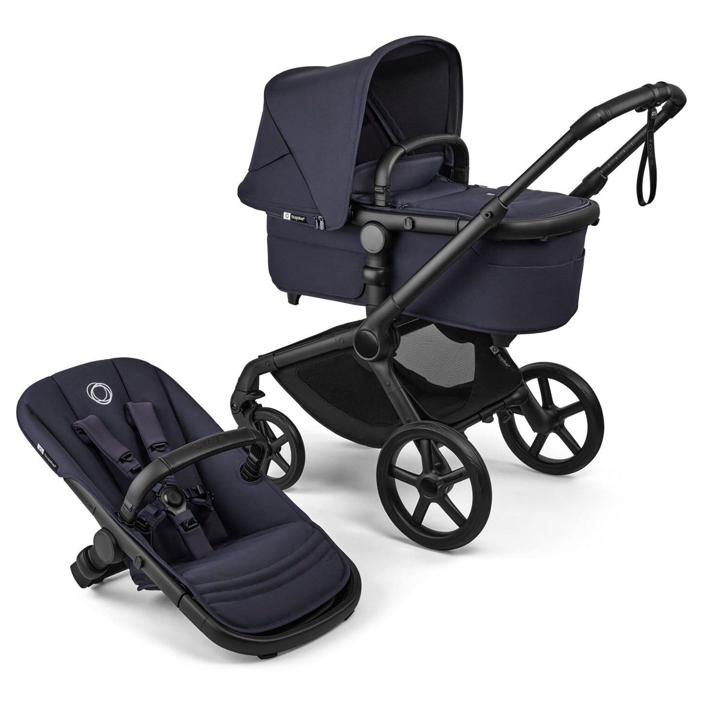 bugaboo fox 3 seat age Bugaboo Fox 5 Renew Complete Stroller Black/Deep Indigo