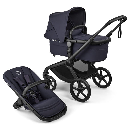 Bugaboo Fox 5 Renew Complete Stroller - Black / Deep Indigo / Deep Indigo