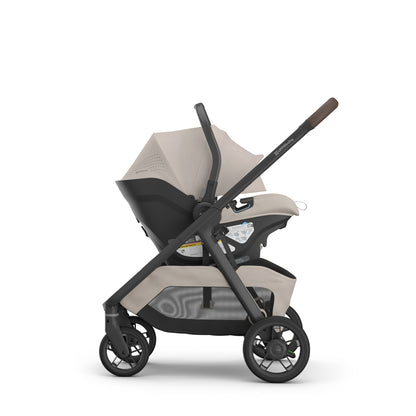 UPPAbaby Kona Stroller + Mesa V3 Travel System Bundle - Ada Sandstone Mélange