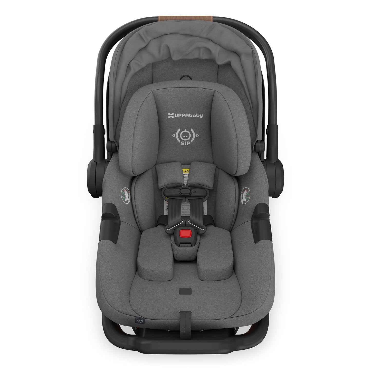 UPPAbaby Aria V2 Lightweight Infant Car Seat - Greyson (Charcoal Melange) - 1002-ARI-US-GRE