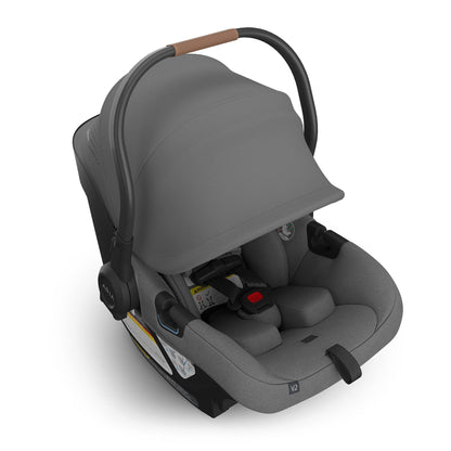 UPPAbaby Aria V2 Lightweight Infant Car Seat - Greyson (Charcoal Melange) - 1002-ARI-US-GRE