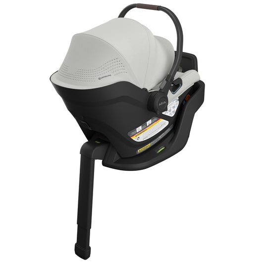 UPPAbaby Aria V2 Lightweight Infant Car Seat - Savannah (Pearl Gray Melange) - 1002-ARI-US-SAV