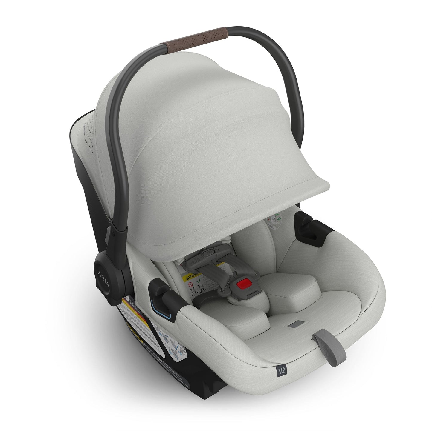 UPPAbaby Aria V2 Lightweight Infant Car Seat - Savannah (Pearl Gray Melange) - 1002-ARI-US-SAV