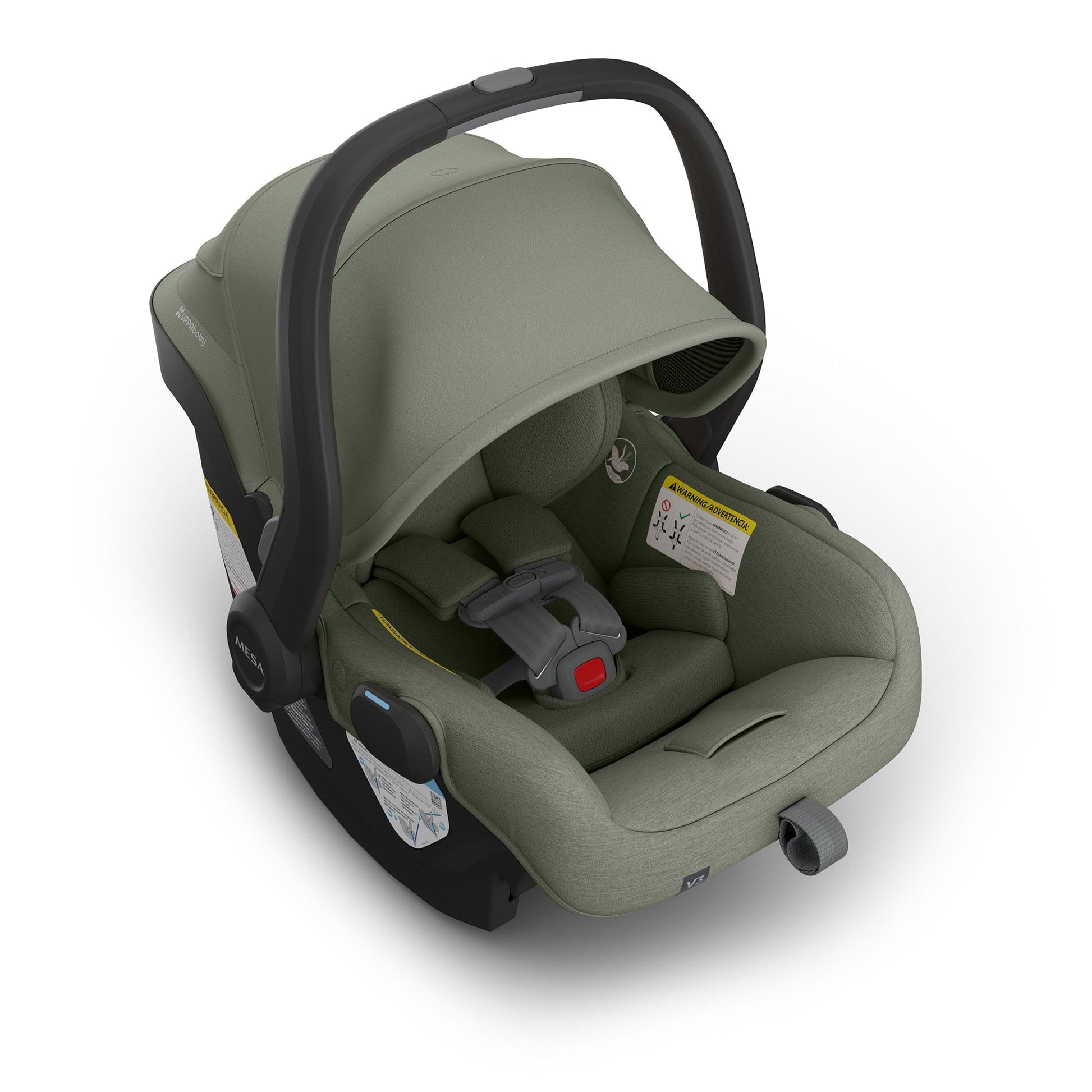UPPAbaby Mesa V3 Infant Car Seat - Evelyn (Meadow Green) - 1003-MSA-US-EVE