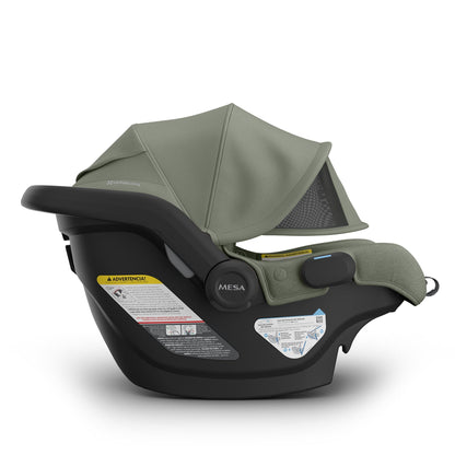 UPPAbaby Mesa V3 Infant Car Seat - Evelyn (Meadow Green) - 1003-MSA-US-EVE