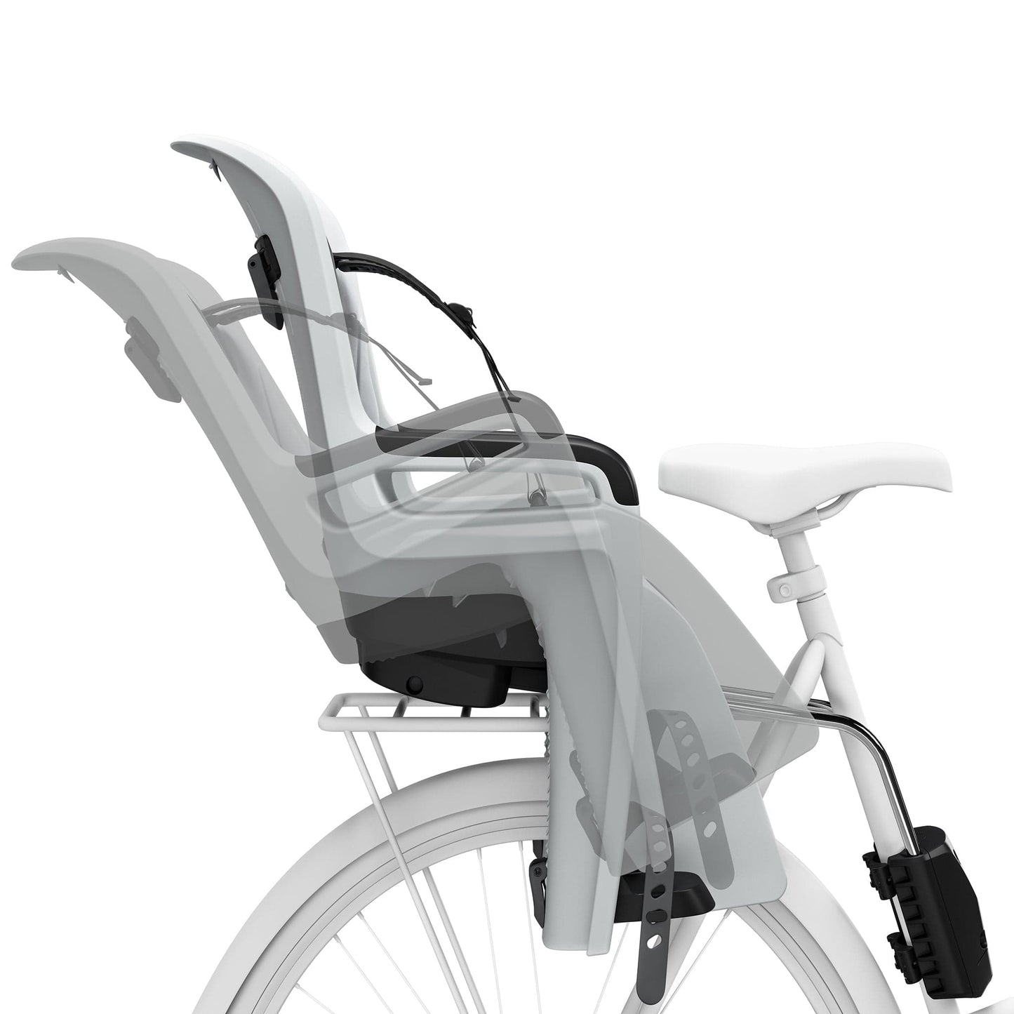 Thule RideAlong 2 Child Bike Seat - Light Gray - 100307